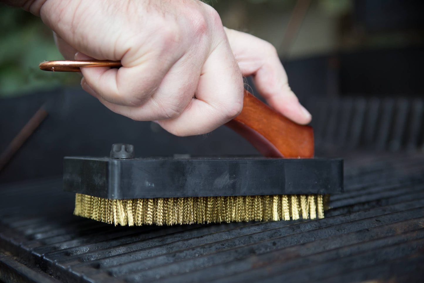 Rosewood Oversized Grill Brush