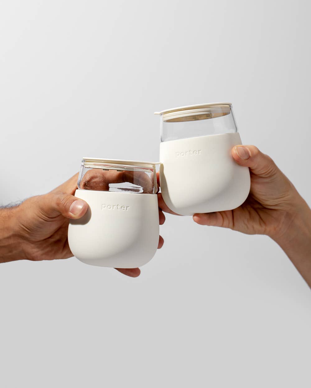 Wine & Drink Glass Cup with Silicone Wrap