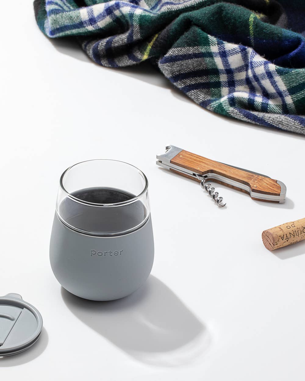 Wine & Drink Glass Cup with Silicone Wrap