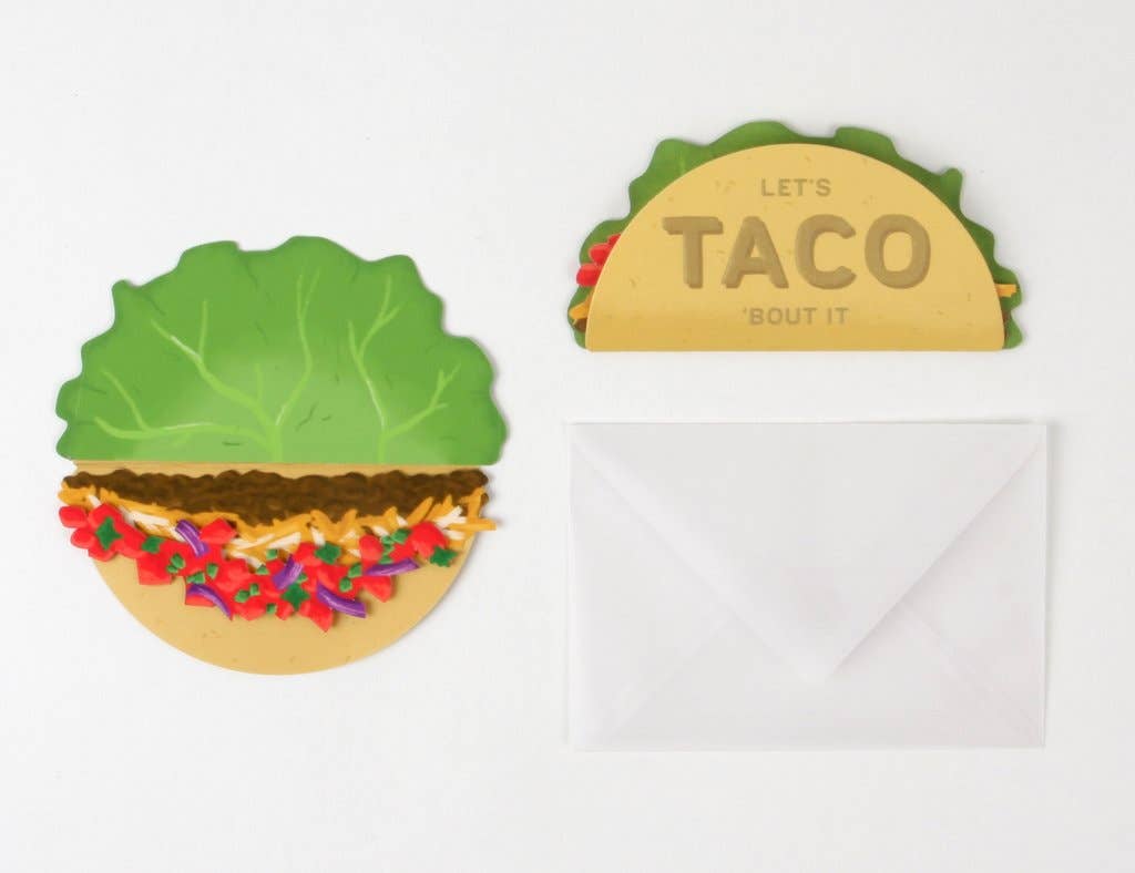 Taco Pop-Up Everyday Greeting Card