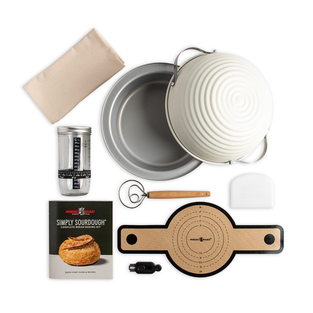 Basic 9-Piece Simply Sourdough Bread Baking Kit