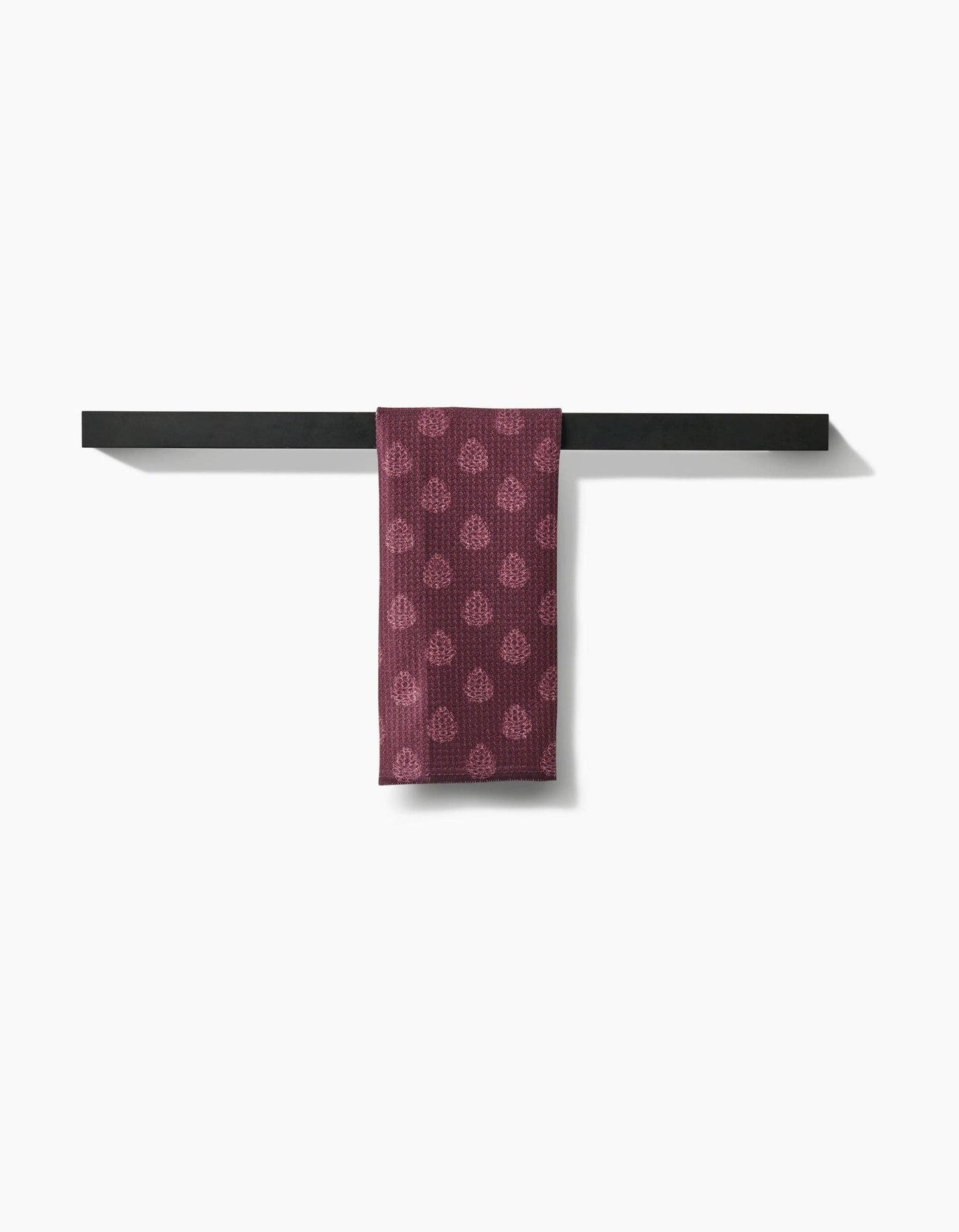 Autry Maroon Bar Towel
