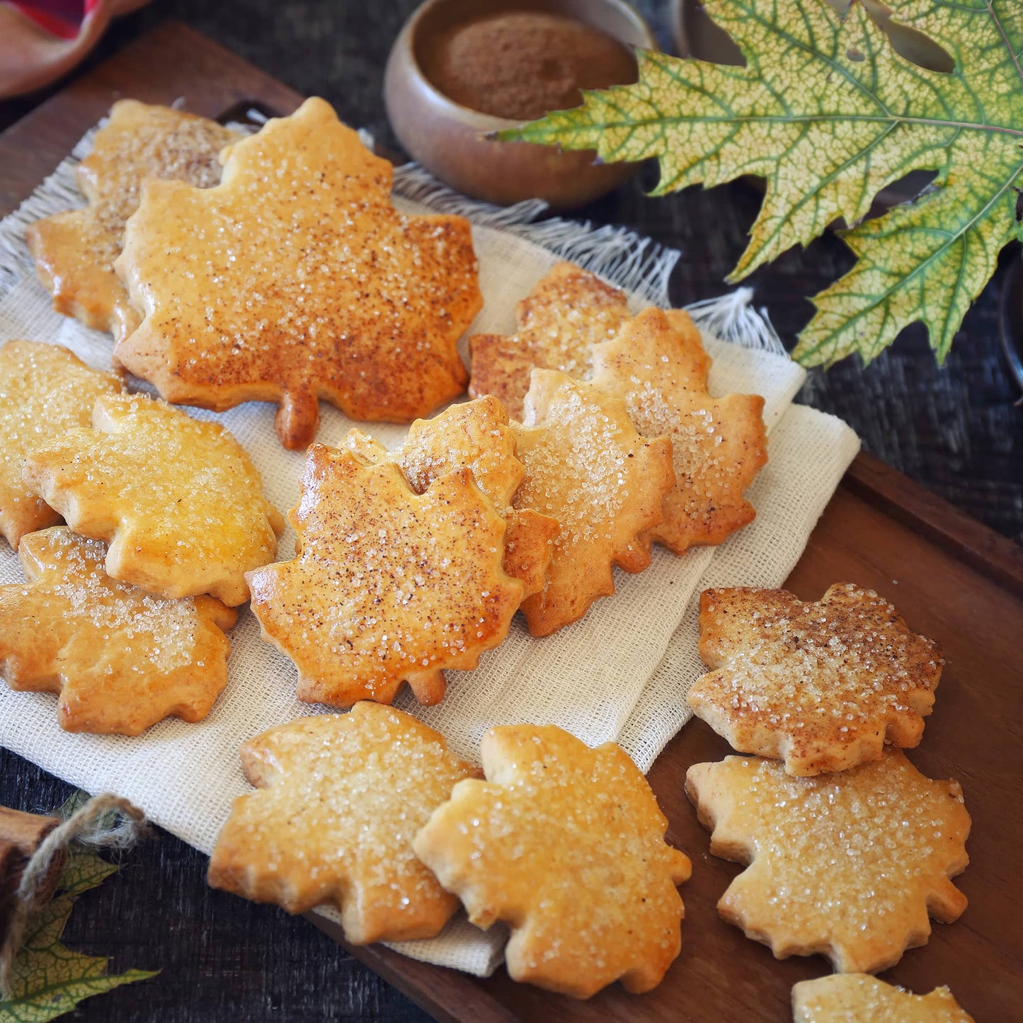 Maple Leaf Cookie Cutter Set, 5-Piece