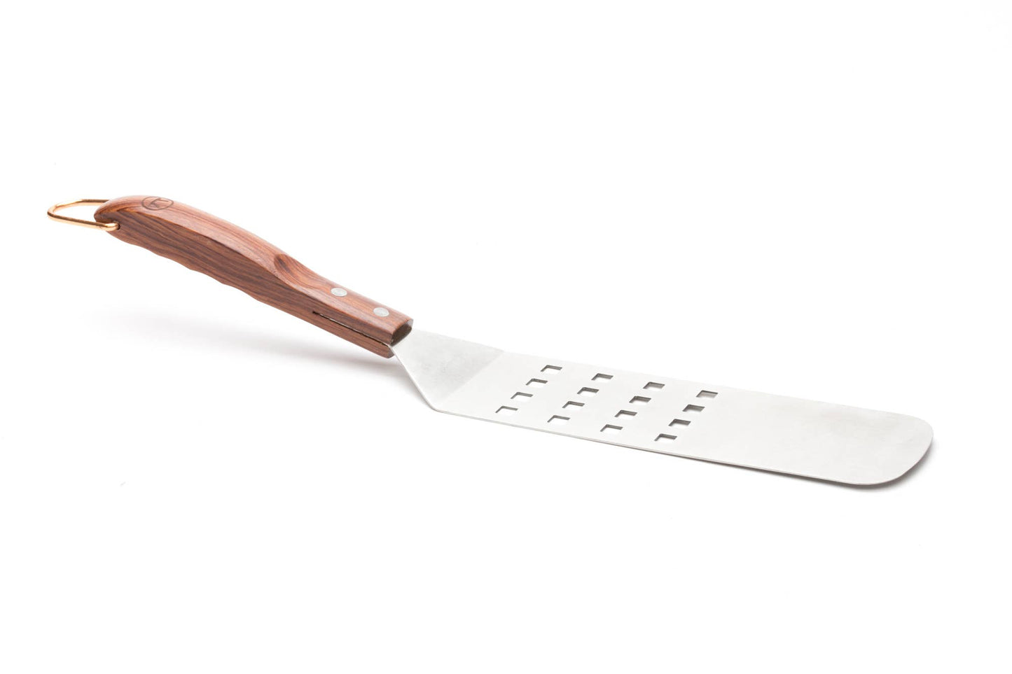 Outset Rosewood Flex Griddle Spatula, Stainless Steel, 17.5"