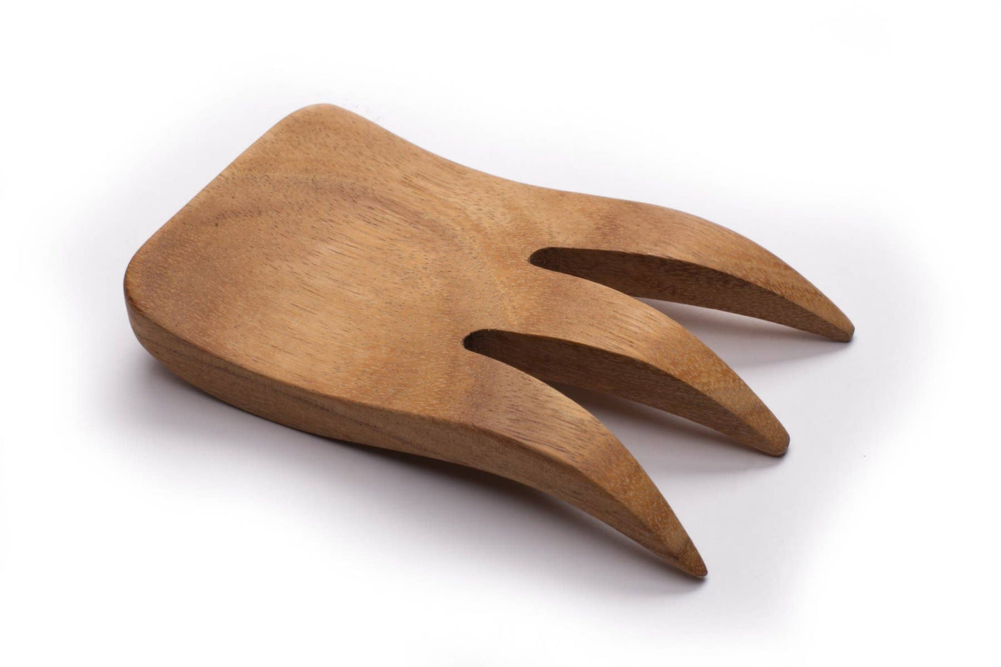 Ironwood Bear Claw Salad Servers,Acacia, Set 2,1.5"x3.75"x6"