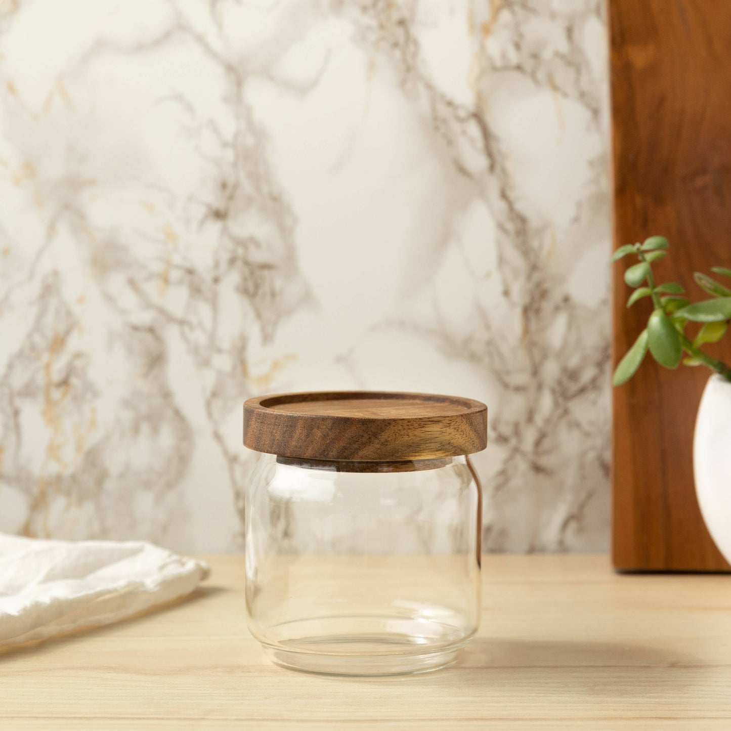 The Small Glass Canister