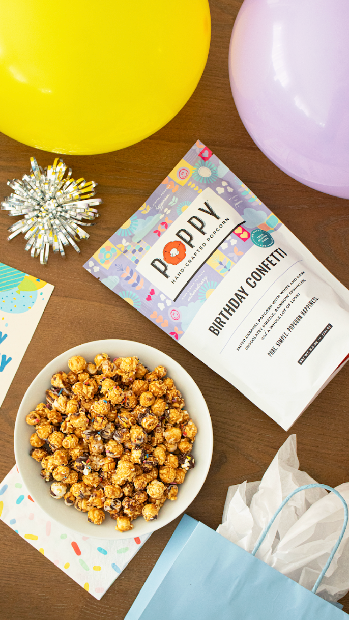 Poppy Popcorn - Birthday Confetti Popcorn