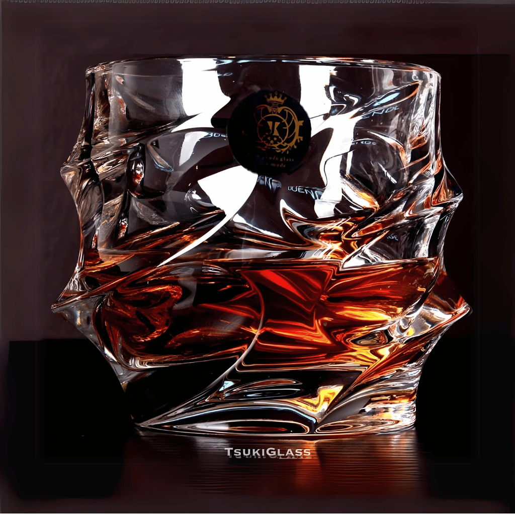Storm Japanese Crystal Whiskey Glass - Single