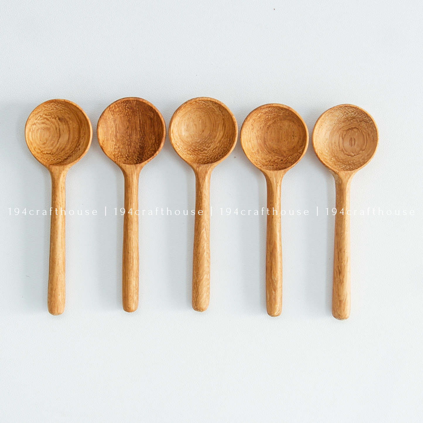 Tiny Wooden Salt or Sugar Spoon