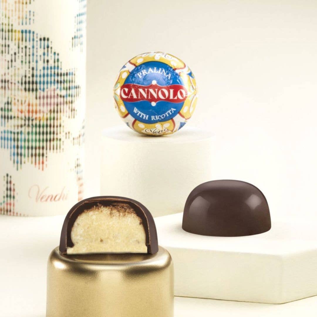 Cannoli Inspired Ricotta Filled Chocolate - Italian Gourmet