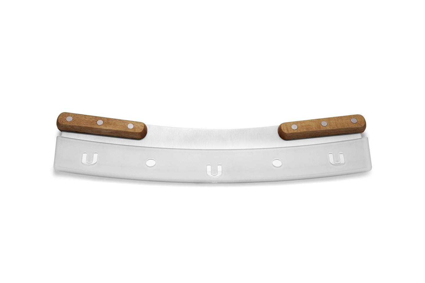 Acacia Pizza Cutter, Stainless Steel, 13" Blade