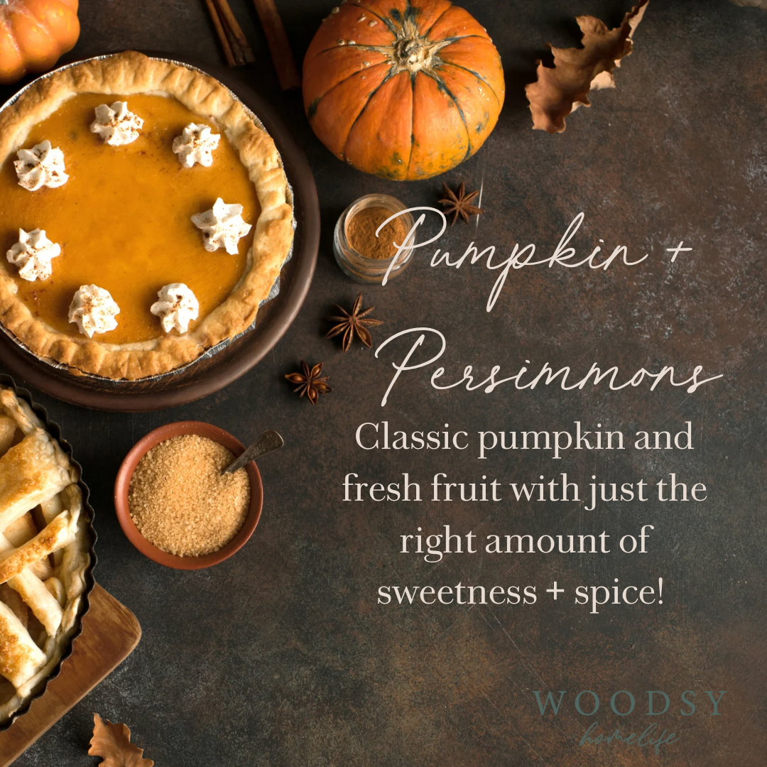 Pumpkin & Persimmons Soy Candle