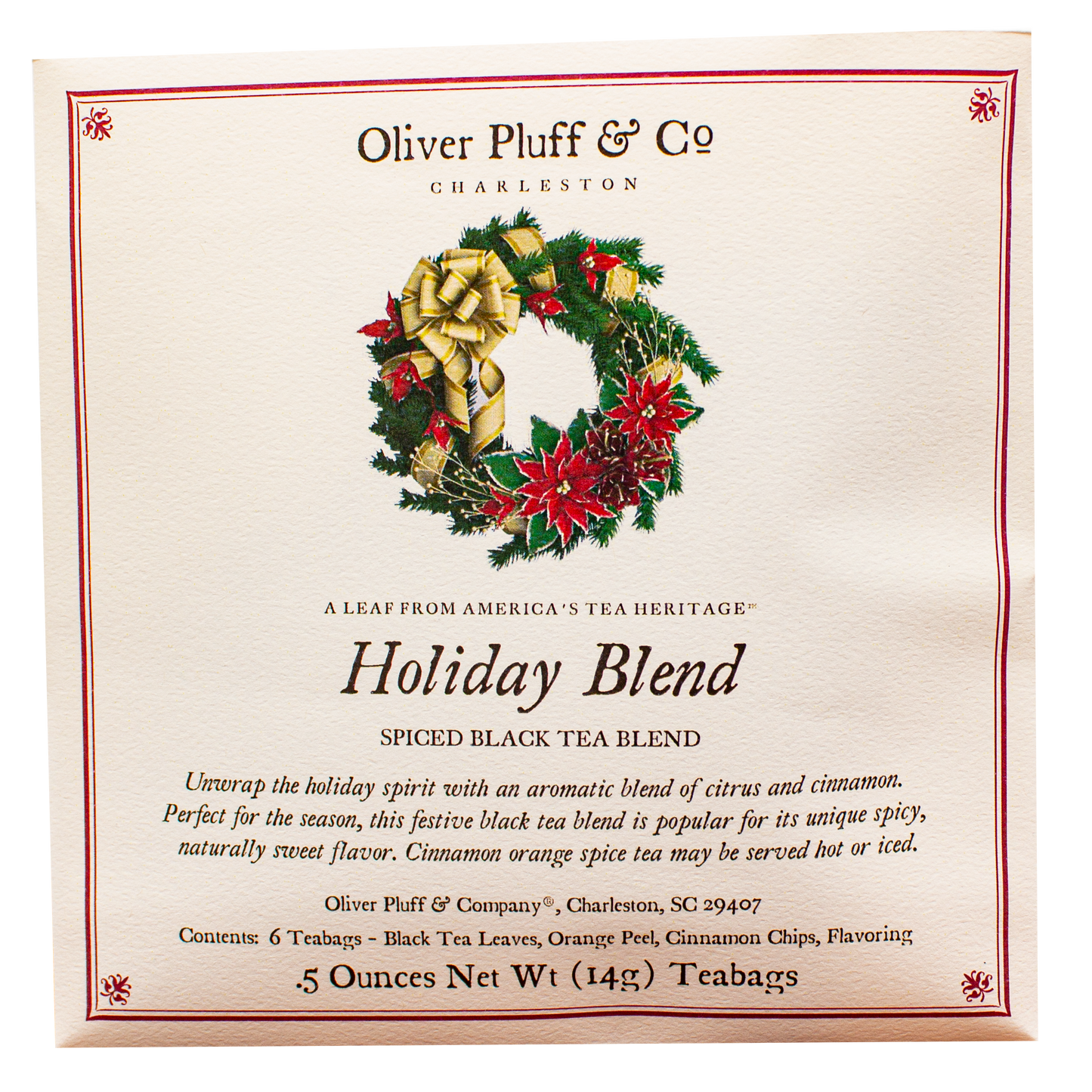 Holiday Blend Teabags