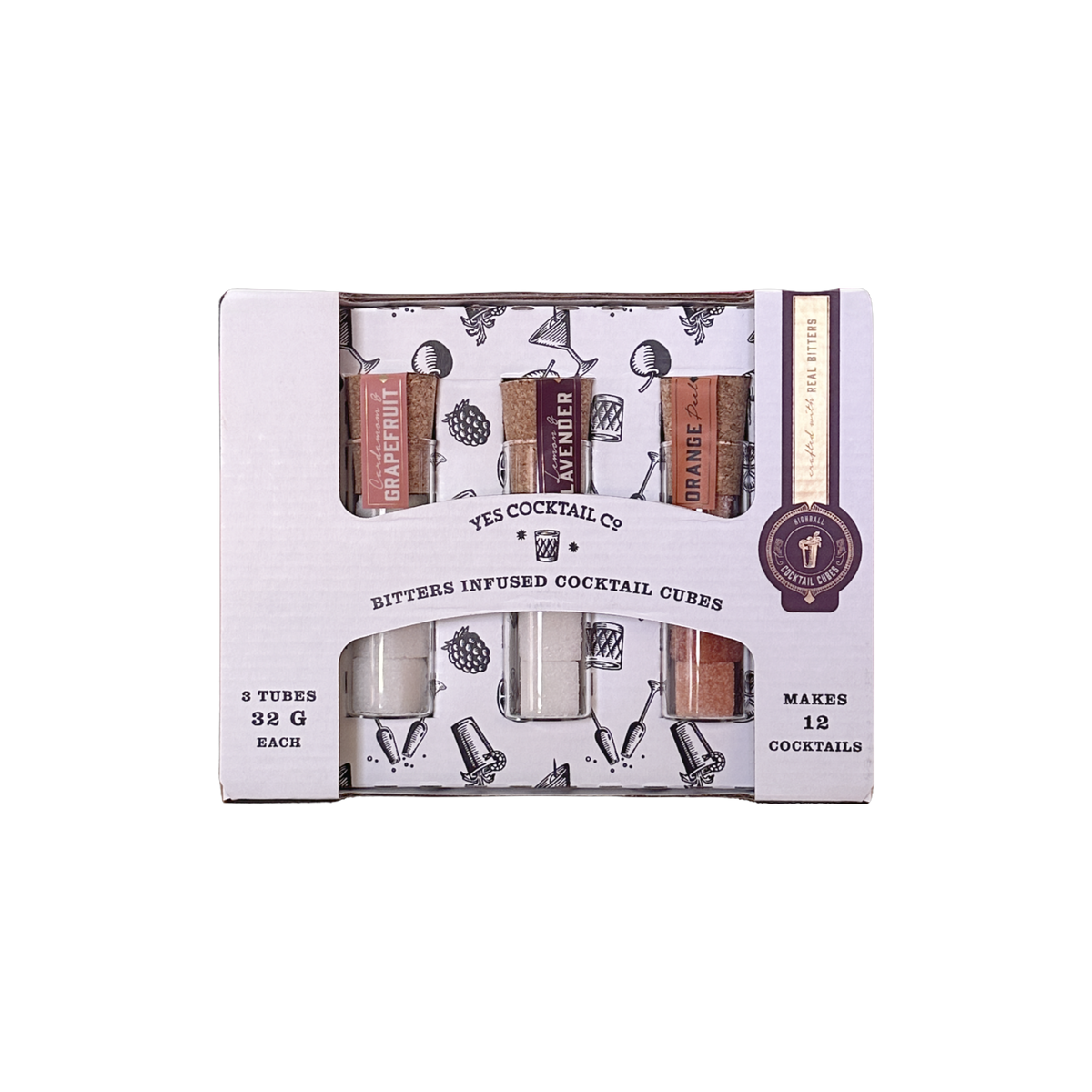 Yes Cocktail Co - Bitters Infused Cocktail Cube Gift Sets