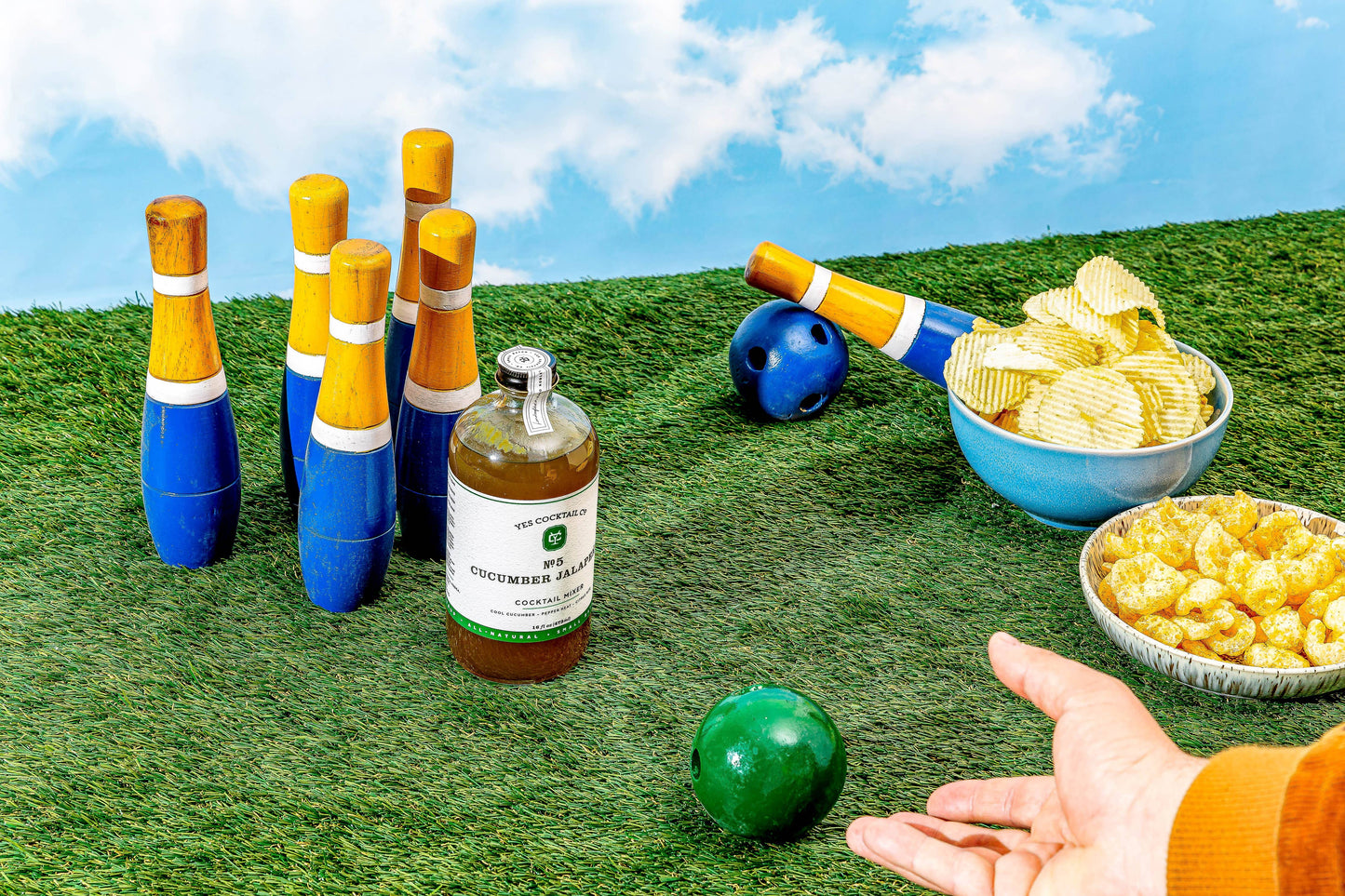 Cucumber Jalapeno Cocktail Mixer