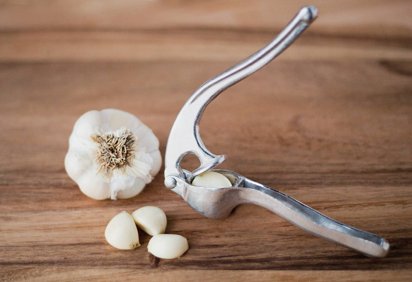 Aluminum Garlic Press