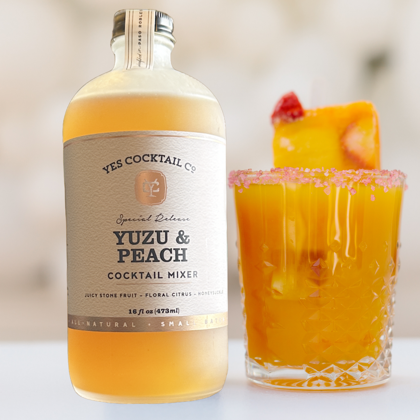 Yuzu & Peach Cocktail Mixer