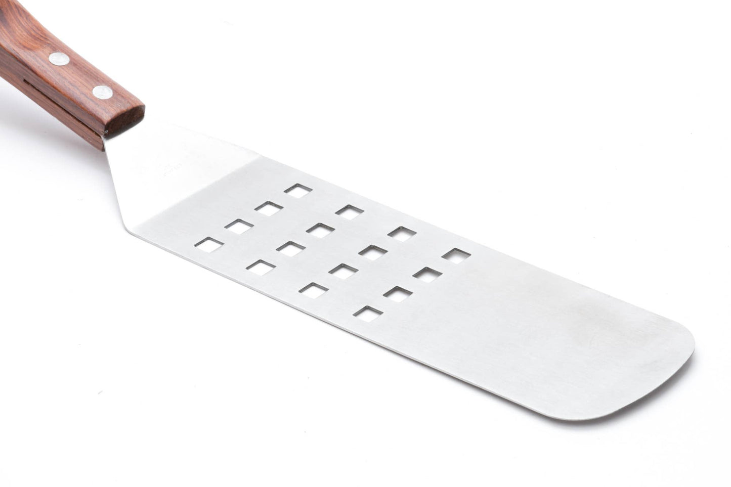 Outset Rosewood Flex Griddle Spatula, Stainless Steel, 17.5"