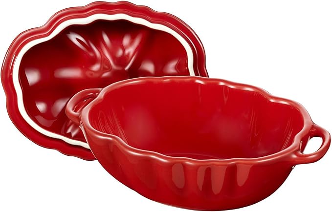 STAUB Ceramic 16-oz Tomato Cocotte