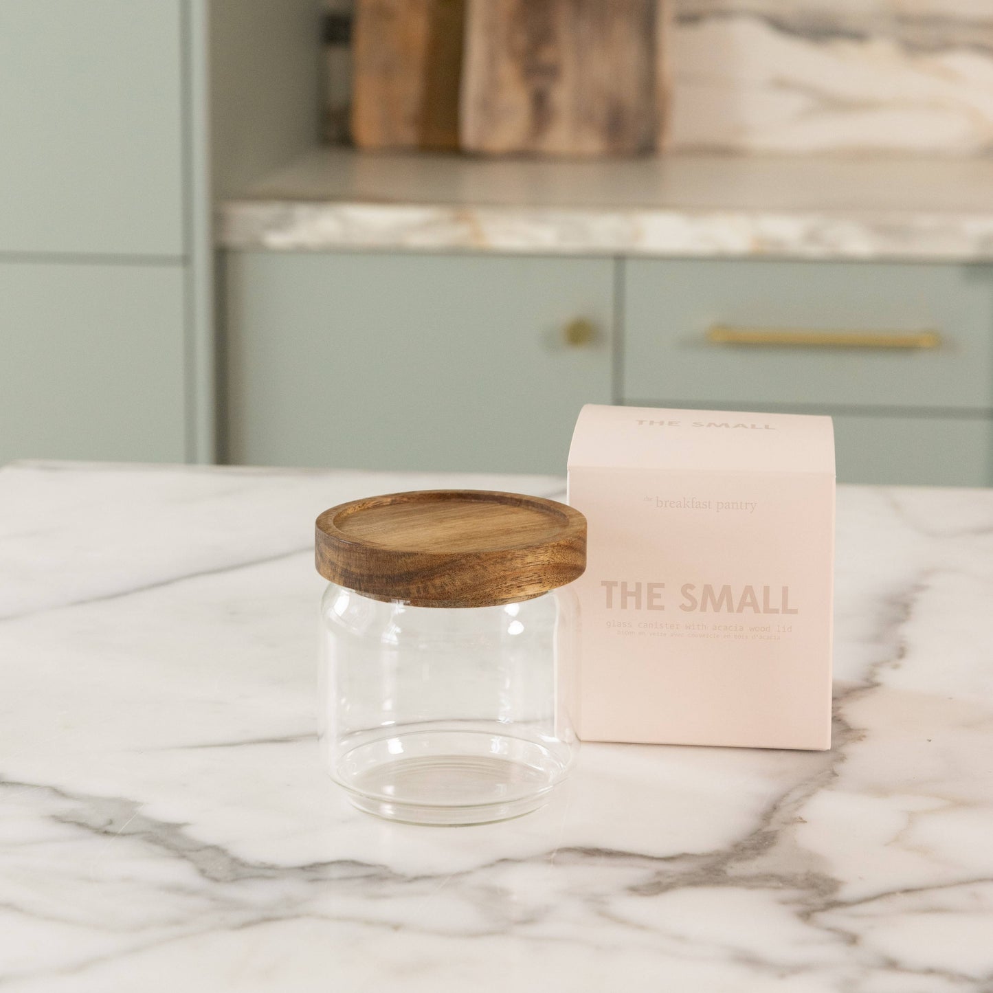 The Small Glass Canister