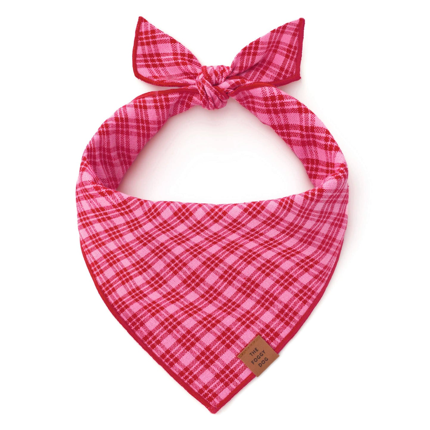 HTH x TFD Katherine Plaid Dog Bandana