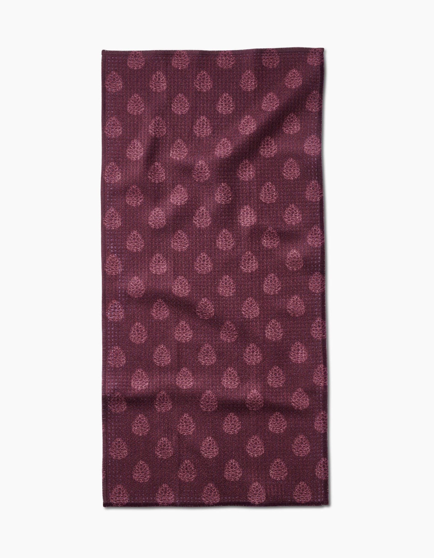 Autry Maroon Bar Towel