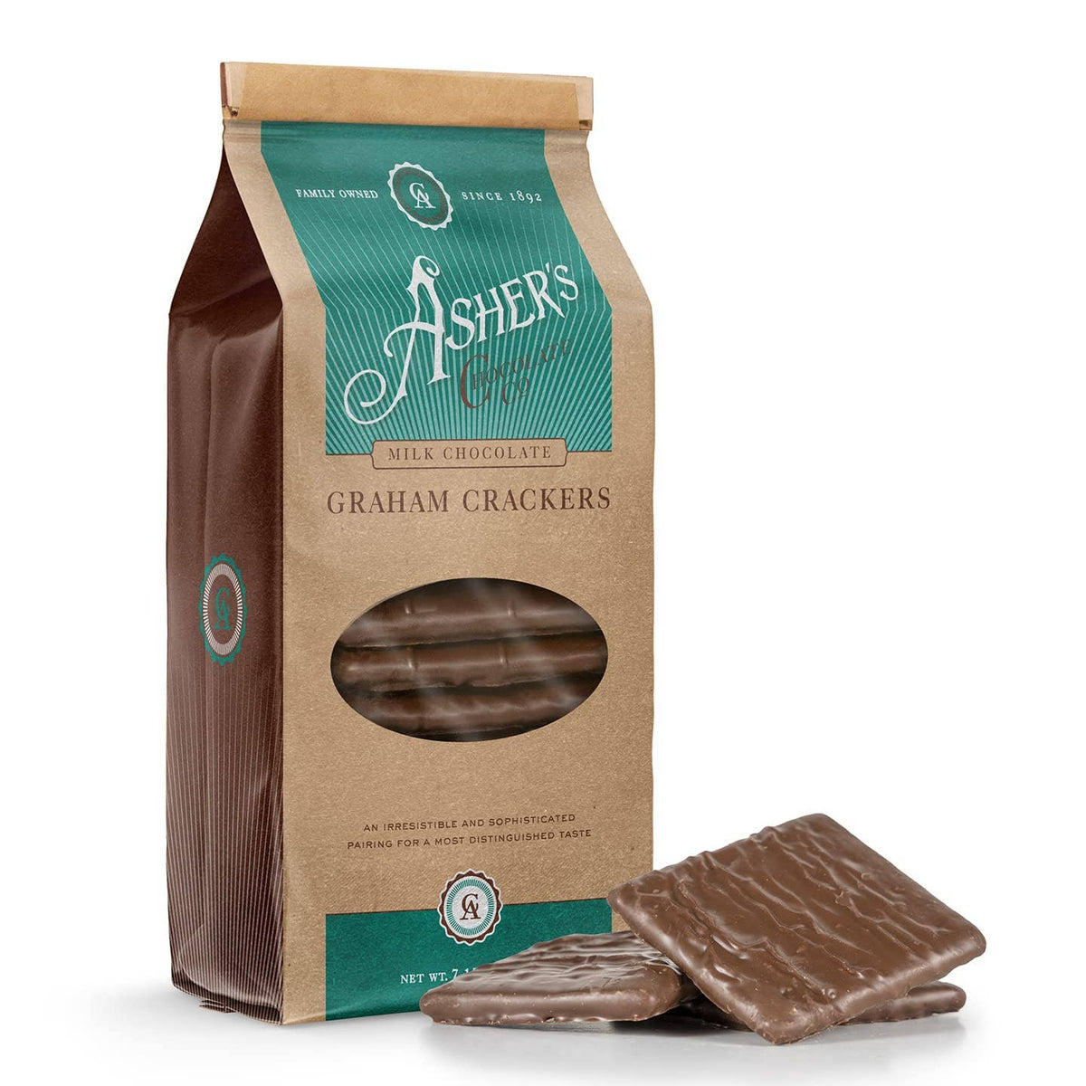 Asher's Milk Chocolate Graham Cracker Gift Bag 7.15 oz