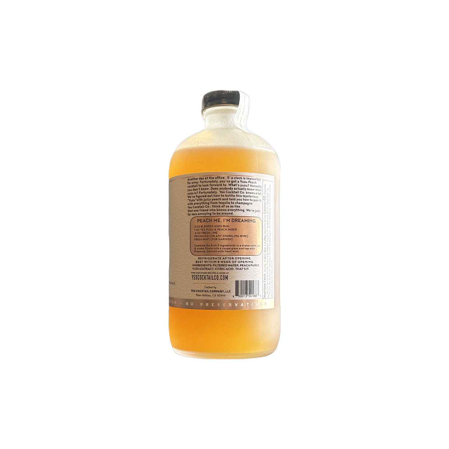 Yuzu & Peach Cocktail Mixer