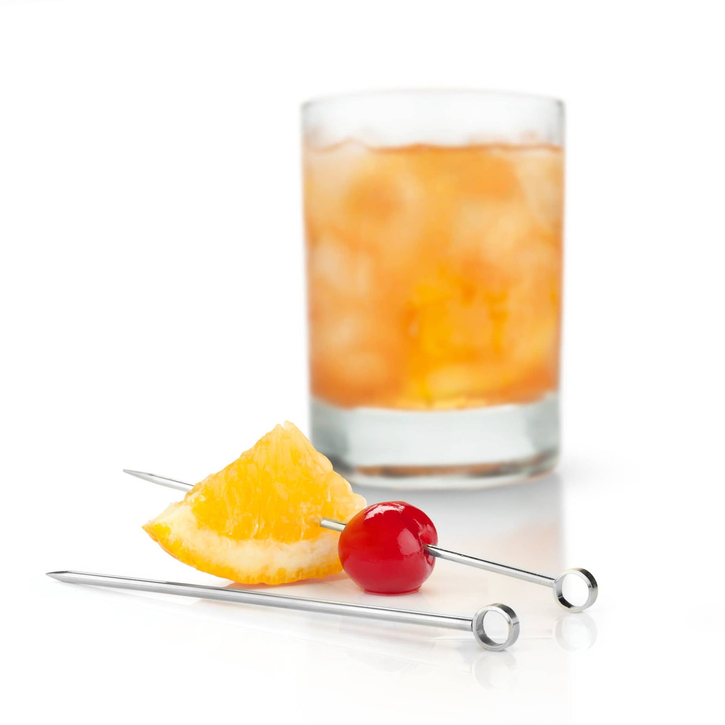 Harrison Reusable Stainless Steel Cocktail Picks Set of 6