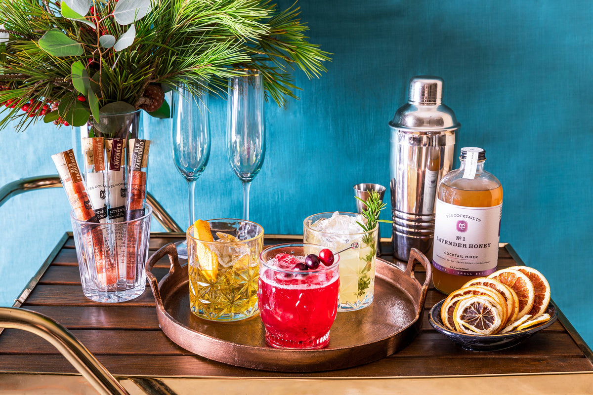 Yes Cocktail Co - Holiday Seasonal: Sugar Plum Fairy Spritz Cocktail Mixer