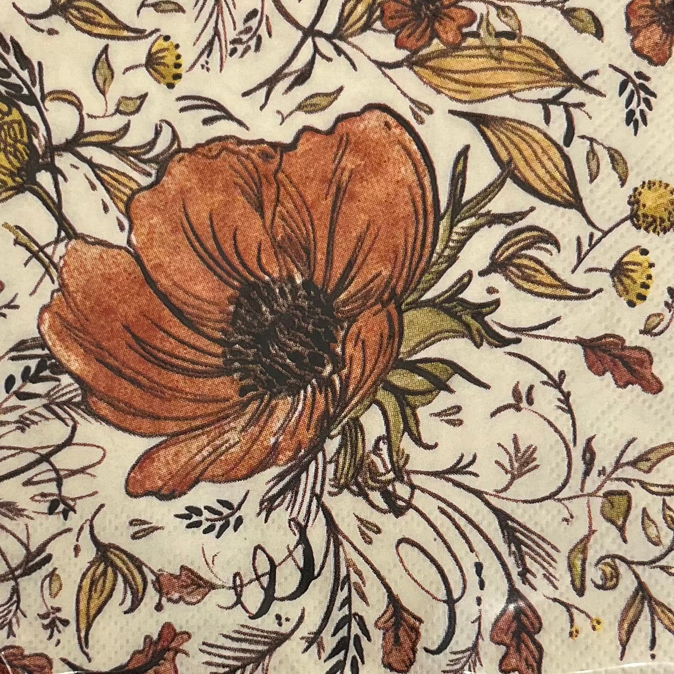 Hester & Cook Autumn Arrangement Napkins