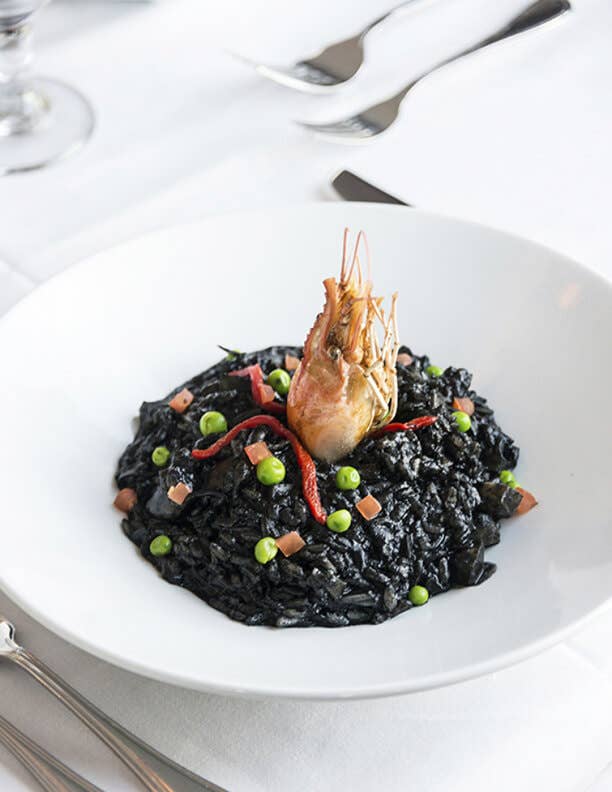 Italian black rice