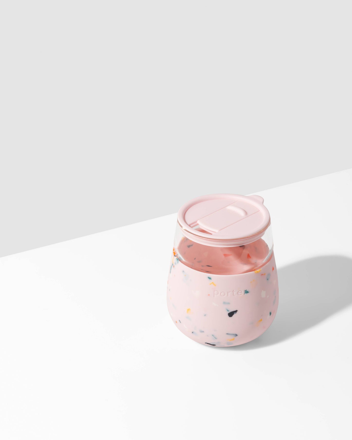 Wine & Drink Glass Cup with Silicone Wrap