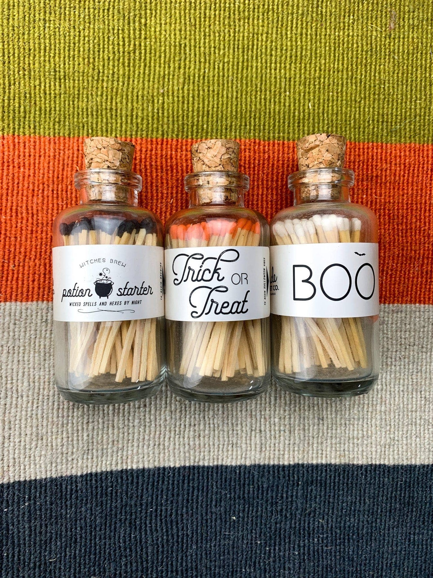 Apothecary Vintage Halloween Trick or Treat Matches