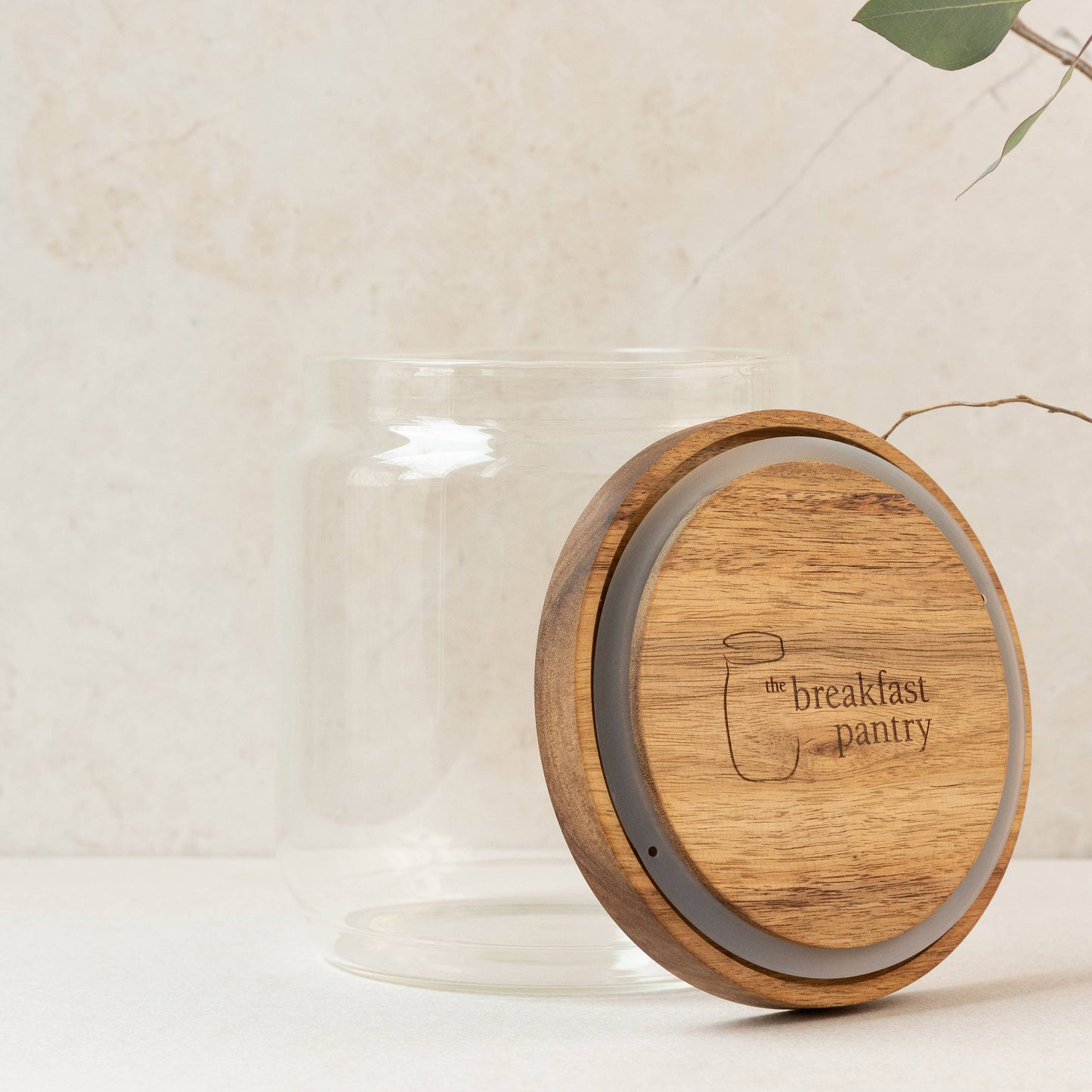 The Jumbo Medium Glass Canister