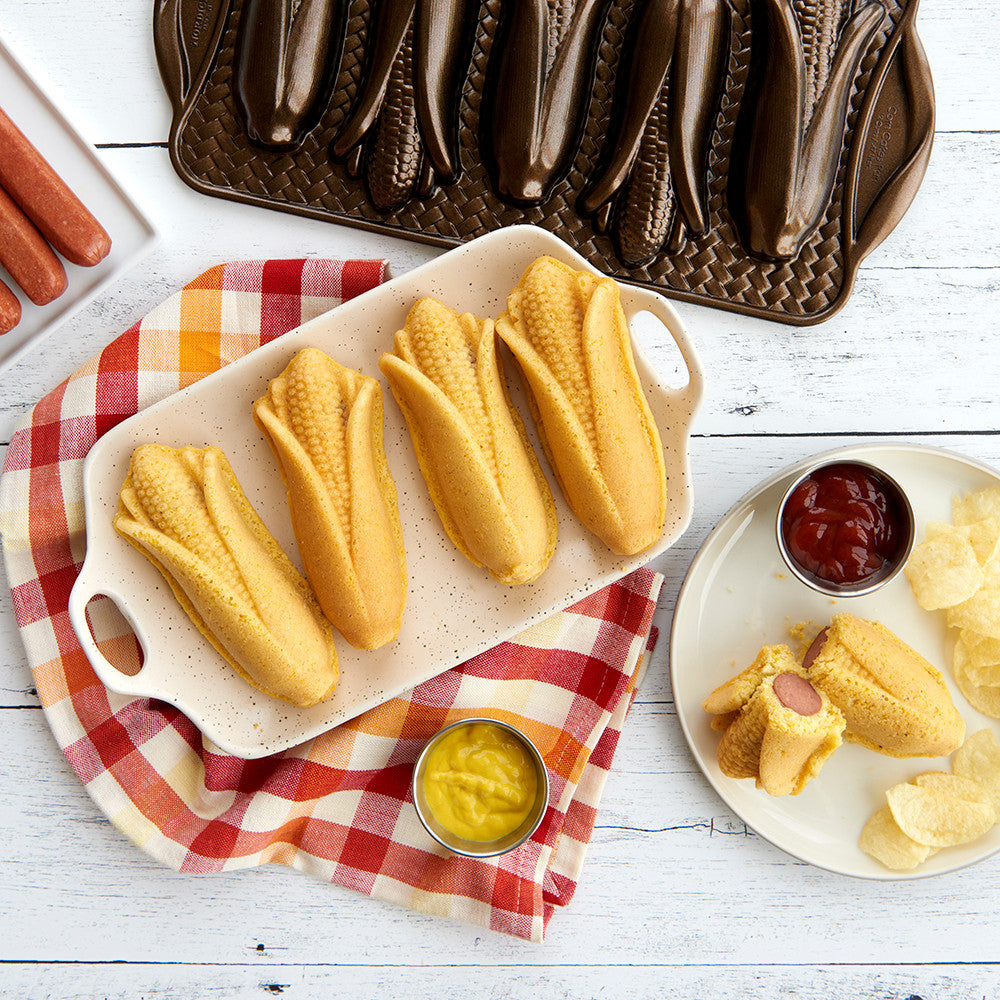 Corn Cakes Baking Pan