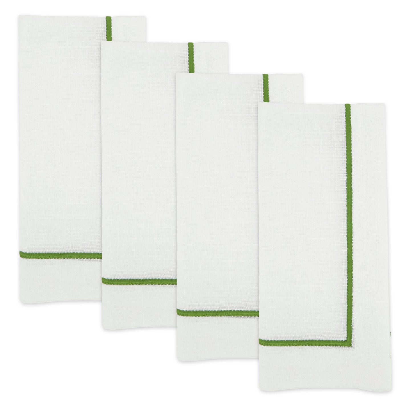 Embroidered Line Design Napkin (Set of 4)