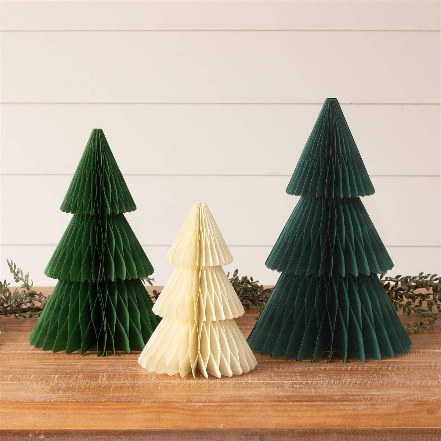 Honeycomb Christmas Trees