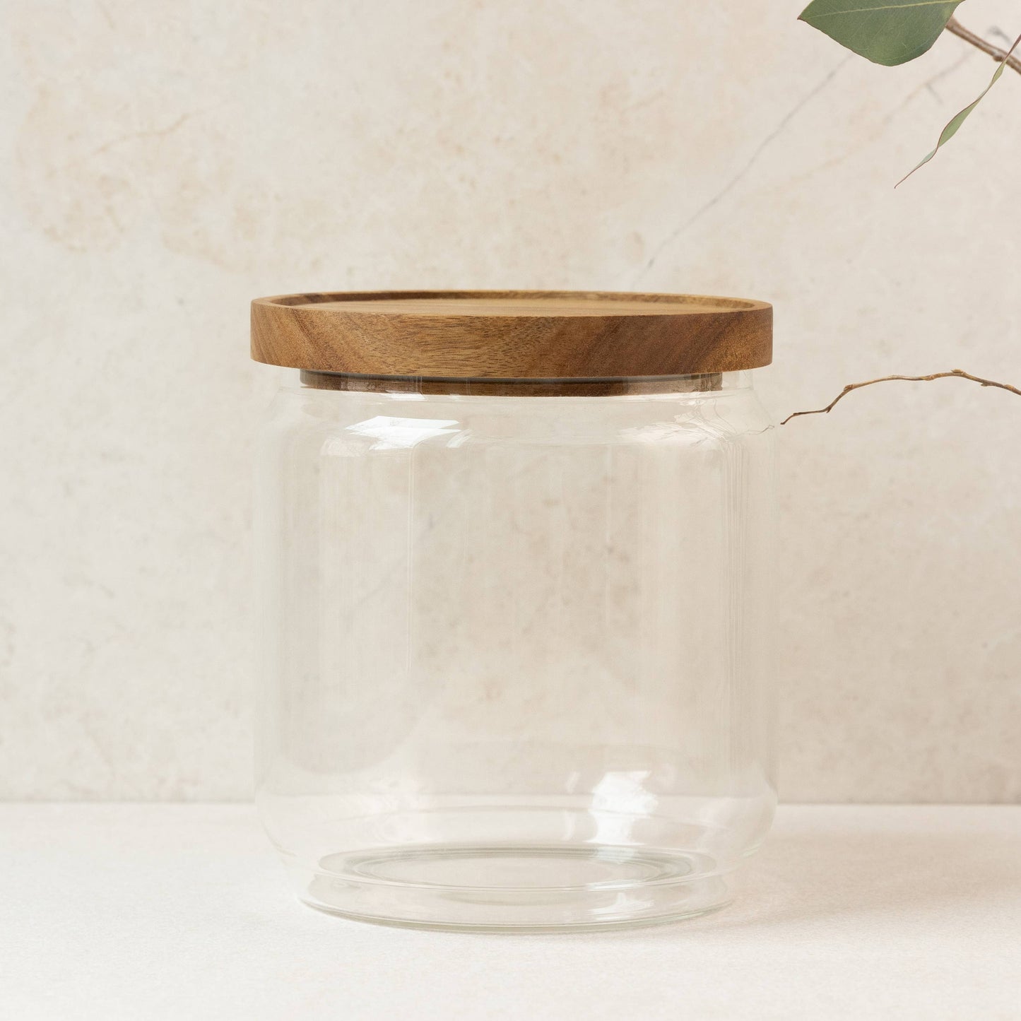 The Jumbo Medium Glass Canister