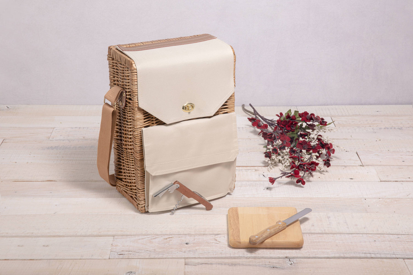 Corsica Wine & Cheese Picnic Basket