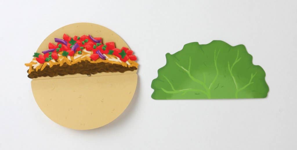 Taco Pop-Up Everyday Greeting Card