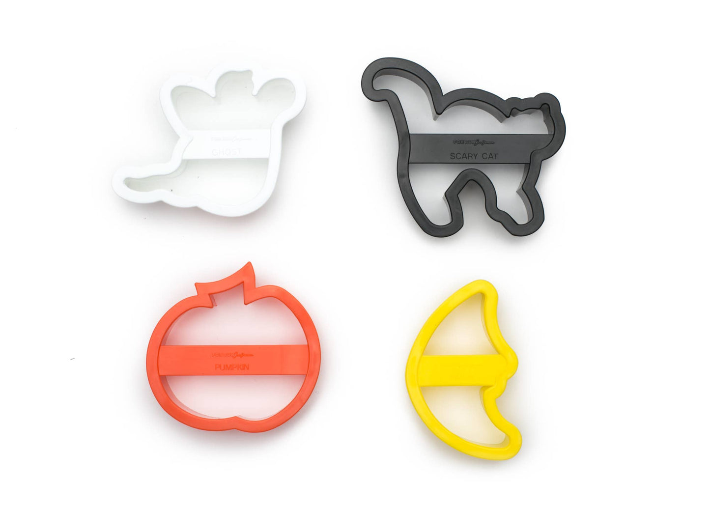Fox Run Halloween Cookie Cutter Set, 4-Piece