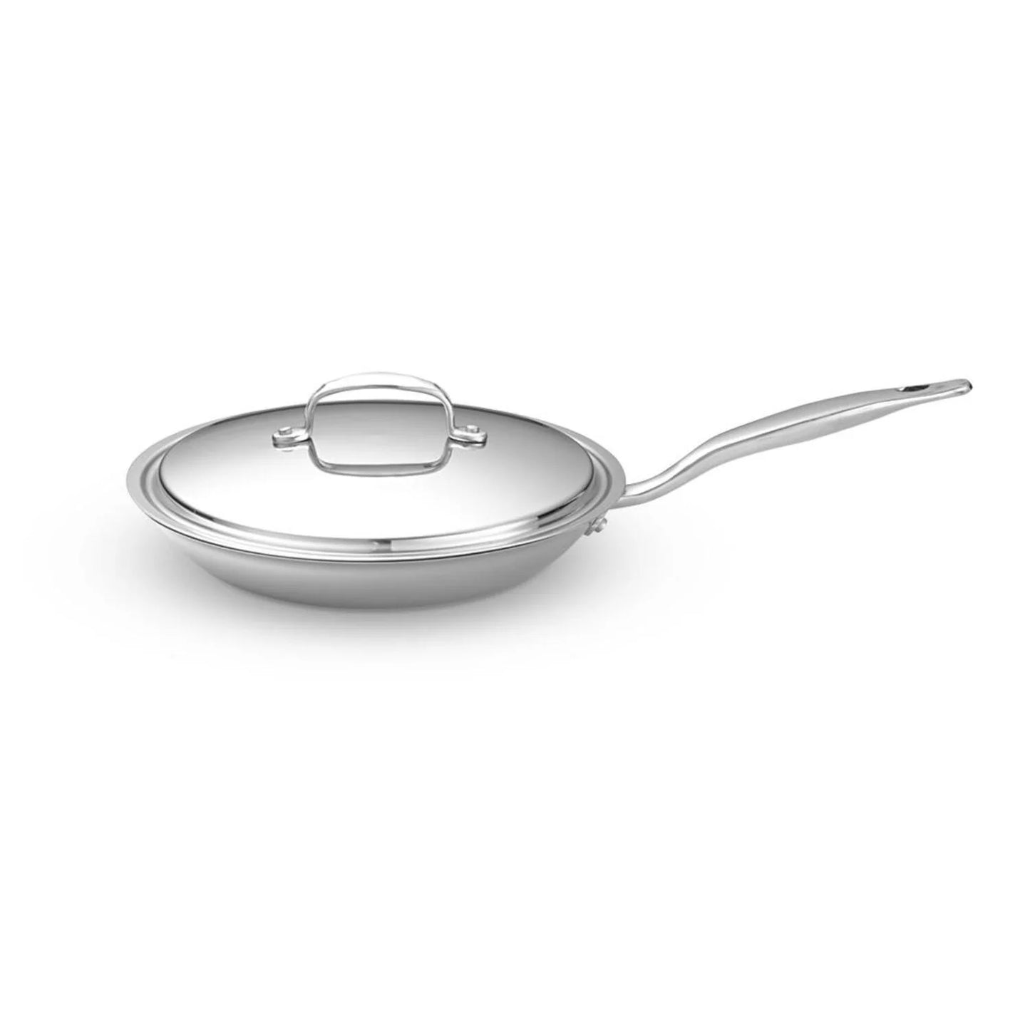 Heritage Steel 316Ti Titanium Series 10.5" Fry Pan with Lid