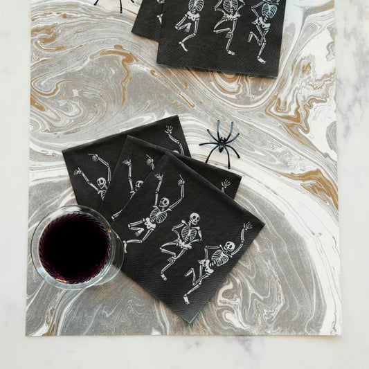 Hester & Cook Skeleton Dance Napkins