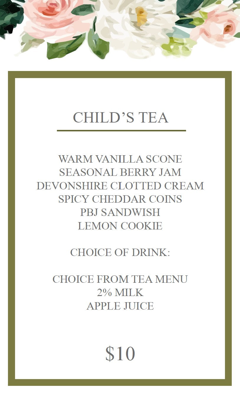 Mother's Day Tea Party, Sunday, May 11th. 2:00