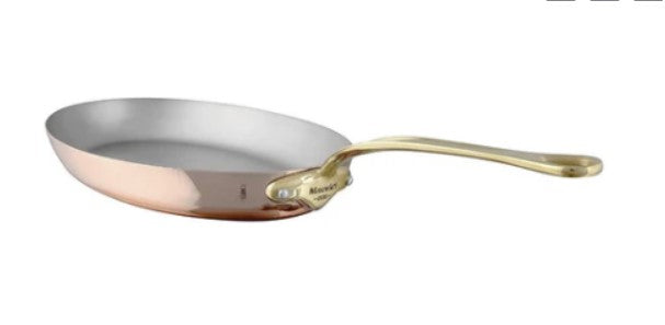 Mauviel 1830 M'Heritage 150 B Oval Frying Pan 11.8 x 7.9
