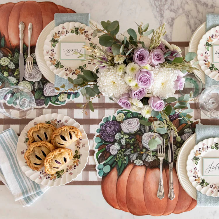Pumpkin Posey Placemat