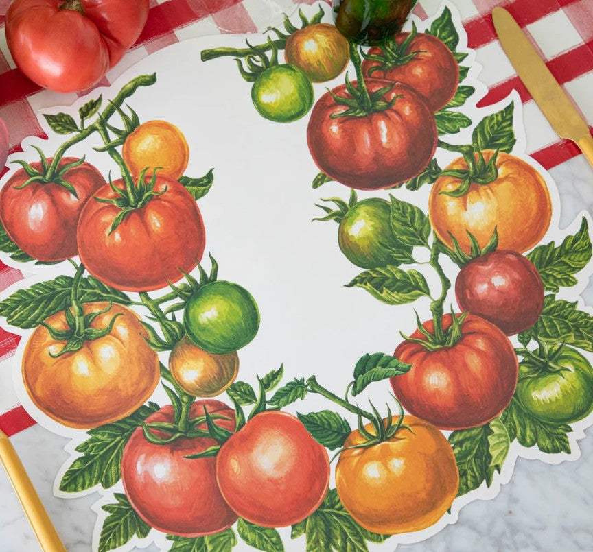 Hester & Cook Tomato Paper Placemat