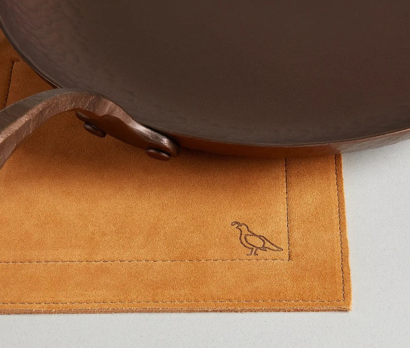 Smithey Ironware Suede Potholder