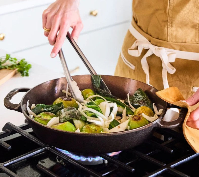 Smithey Ironware Cast Iron No. 12 Dual Handle Skillet